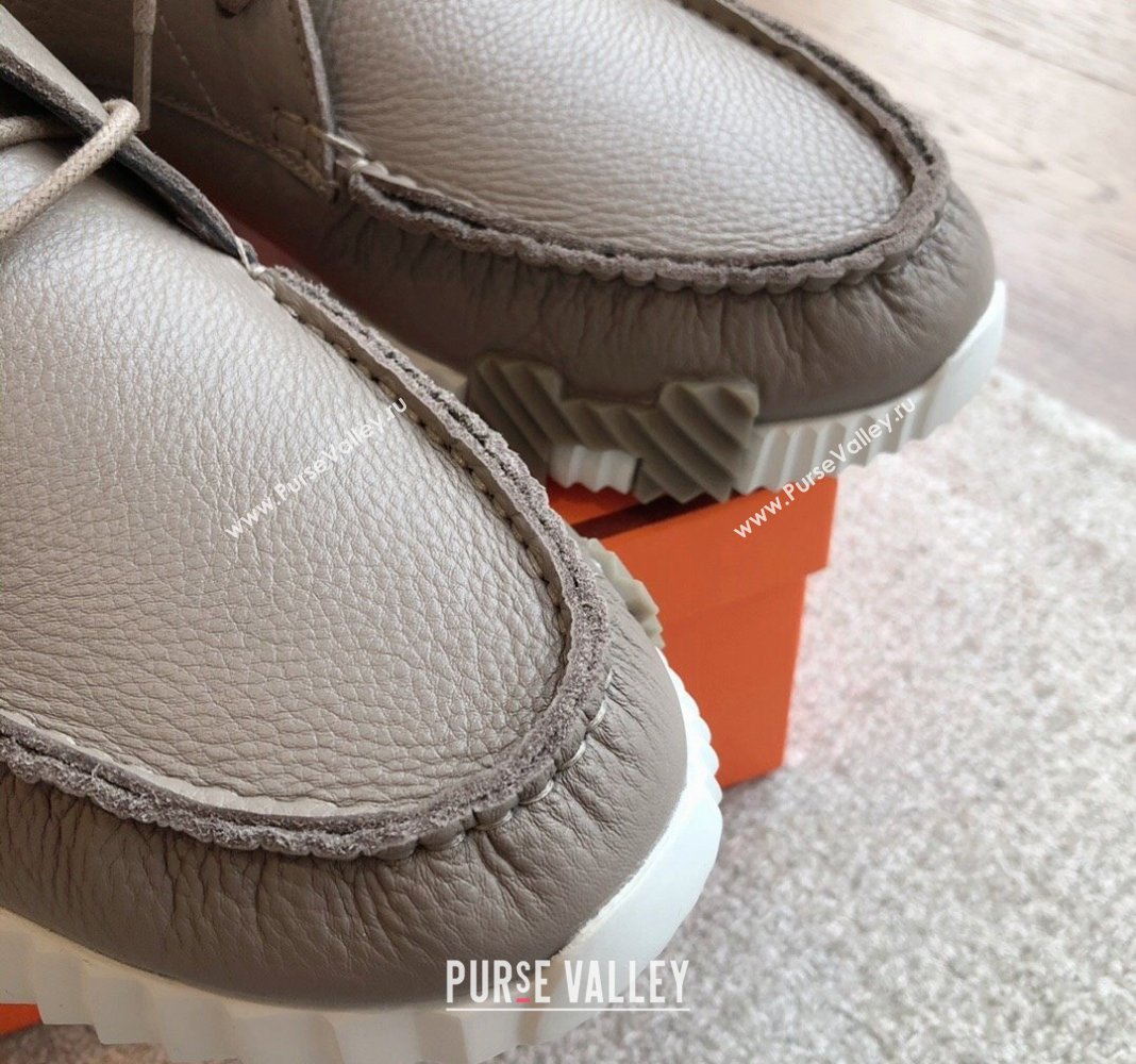 Hermes Increase Sneakers in Calfskin Grey 2024 (XC-240425113)