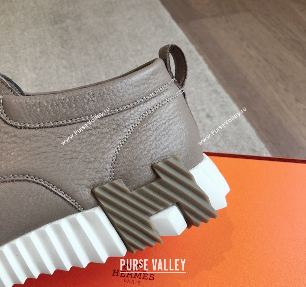 Hermes Increase Sneakers in Calfskin Grey 2024 (XC-240425113)