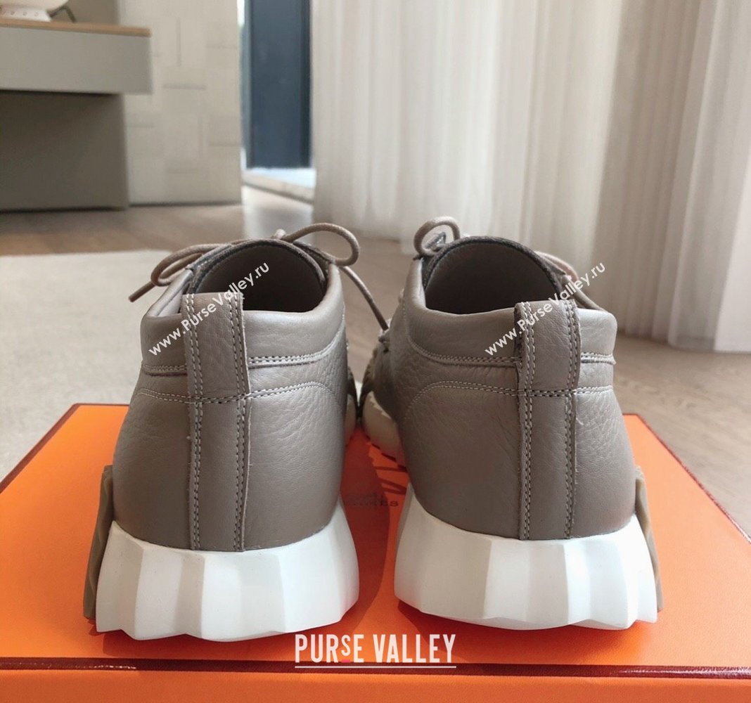 Hermes Increase Sneakers in Calfskin Grey 2024 (XC-240425113)