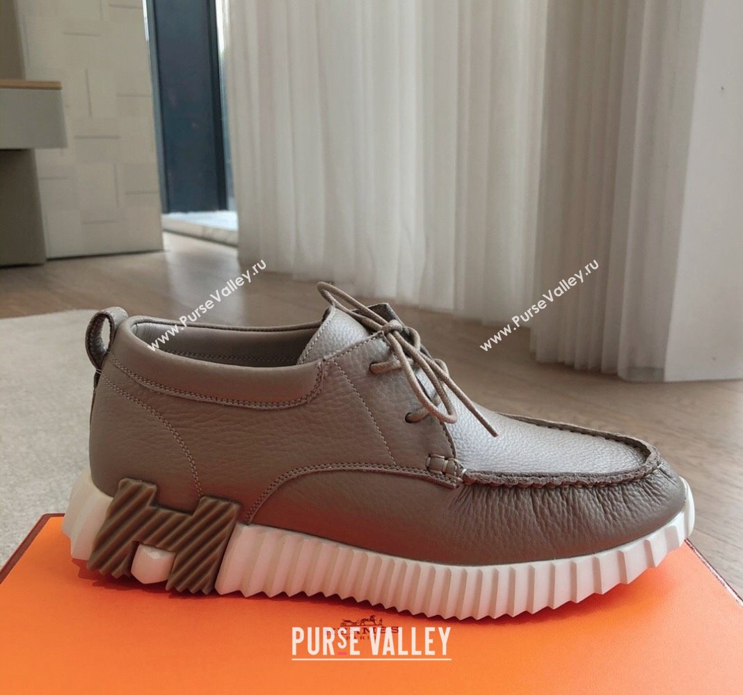 Hermes Increase Sneakers in Calfskin Grey 2024 (XC-240425113)