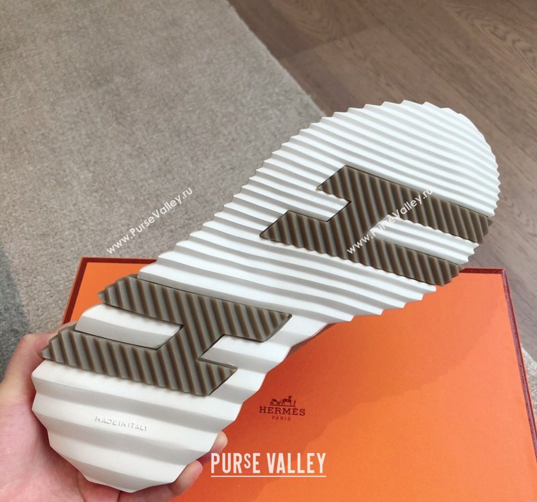 Hermes Increase Sneakers in Calfskin Grey 2024 (XC-240425113)