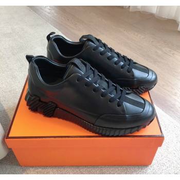 Hermes Jump sneakers in calfskin All Black 2024 (XC-240724006)