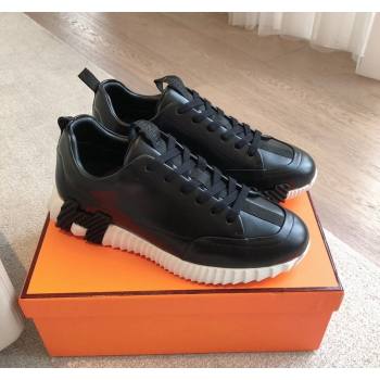 Hermes Jump sneakers in calfskin Black 2 2024 (XC-240724007)