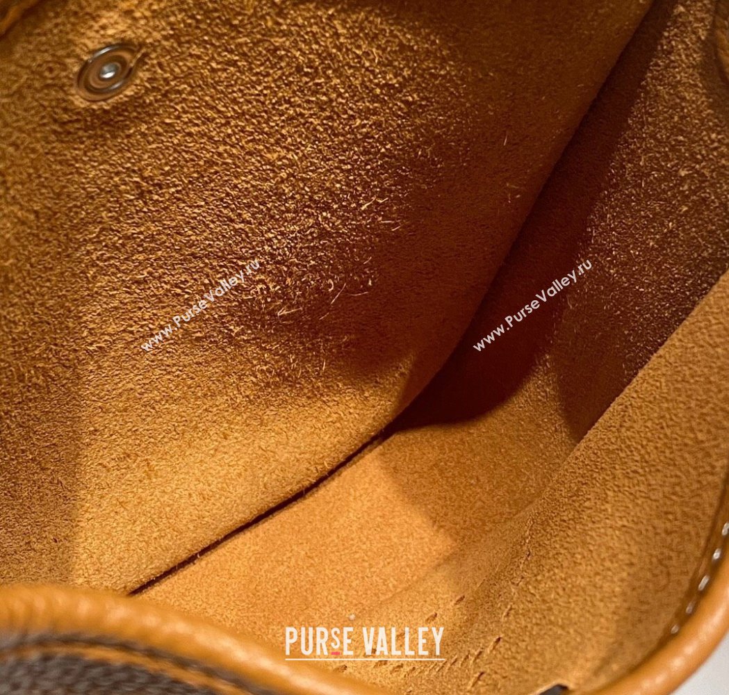 Hermes Evelyne Mini Bag 18cm in Togo Calfskin Golden Brown 2025 0118 (FL-250118014)