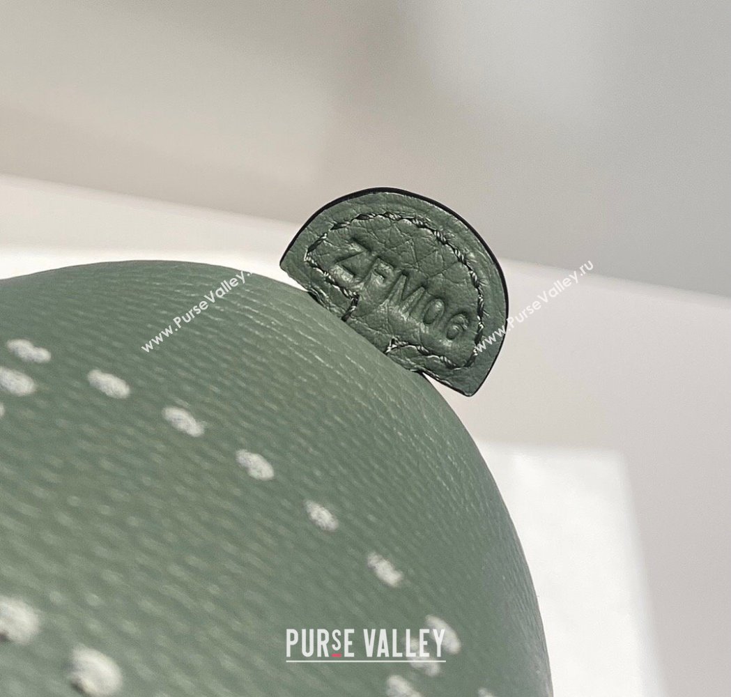 Hermes Evelyne Mini Bag 18cm in Togo Calfskin Almond Green 2025 0118 (FL-250118027)