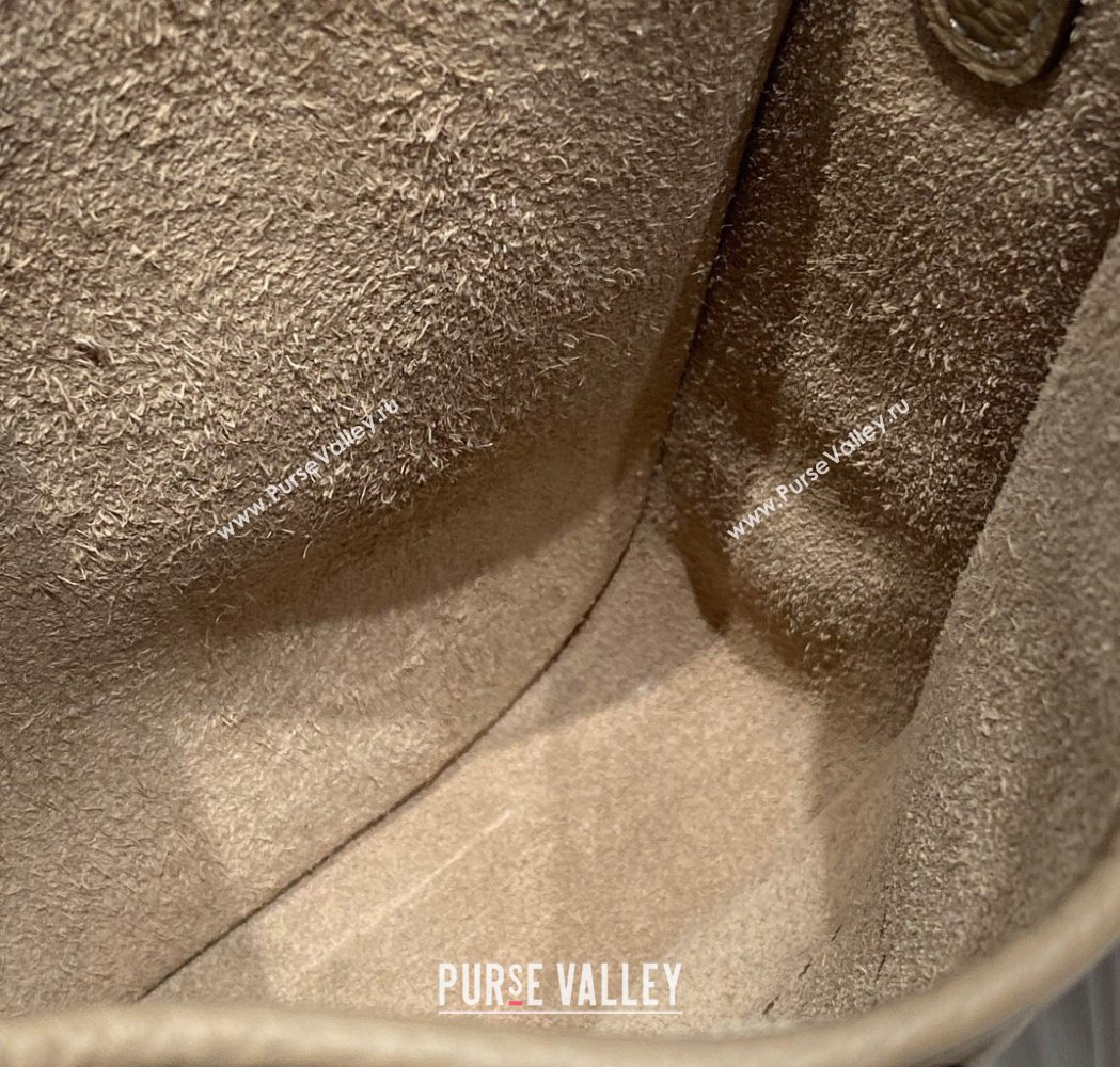 Hermes Evelyne Mini Bag 18cm in Togo Calfskin Dove Grey 2025 0118 (FL-250118028)