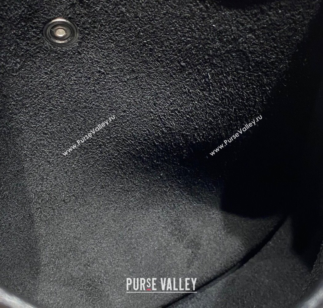 Hermes Evelyne Mini Bag 18cm in Togo Calfskin Black/Silver 2025 0118 (FL-250118033)