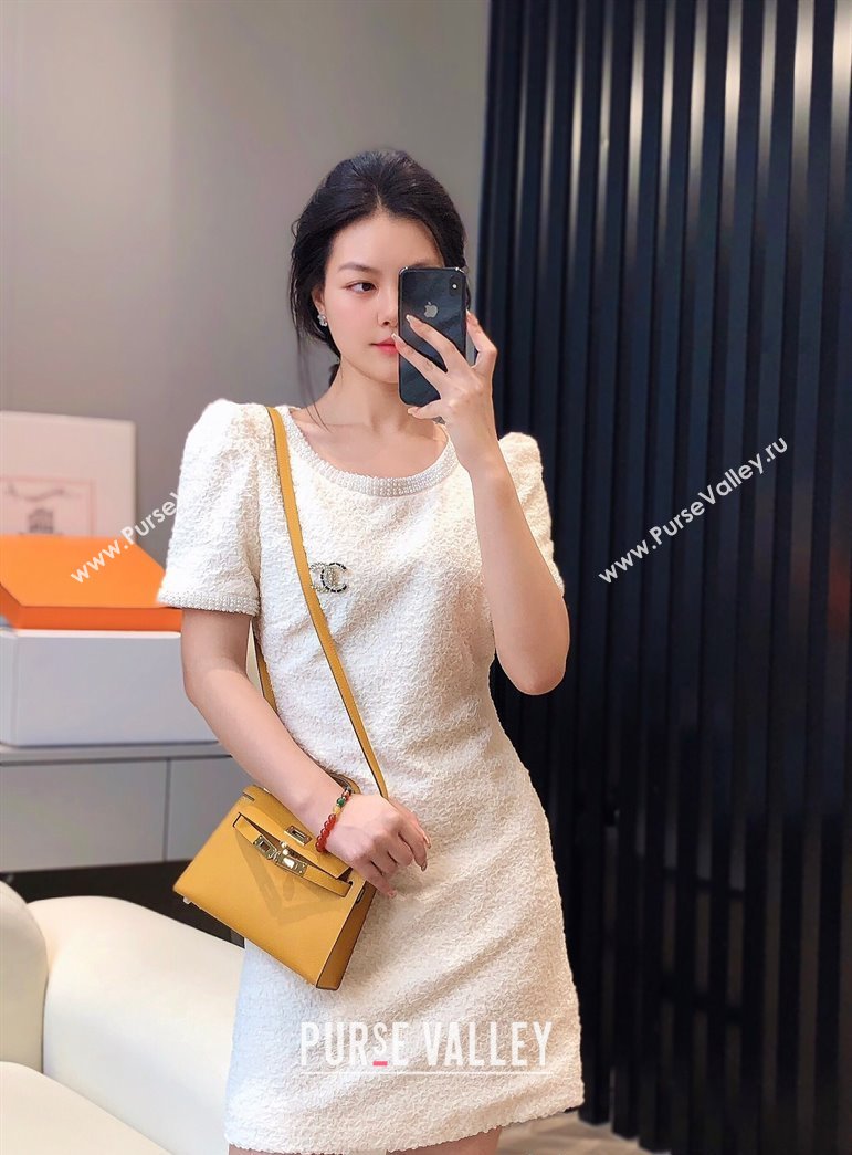 Hermes Mini Kelly II Bag 19cm in Epsom Leather Amber Yellow 2025 0118 (FL-250118055)