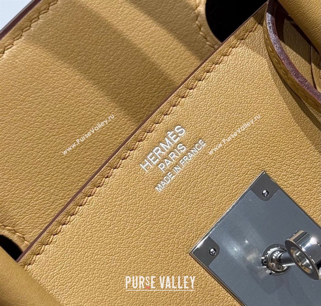 Hermes Birkin 30cm Bag in Waffle Pattern Canvas and Swift Calfskin with Silver Hardware Milk Tea Beige 2025 (Half Handmade) (FL-