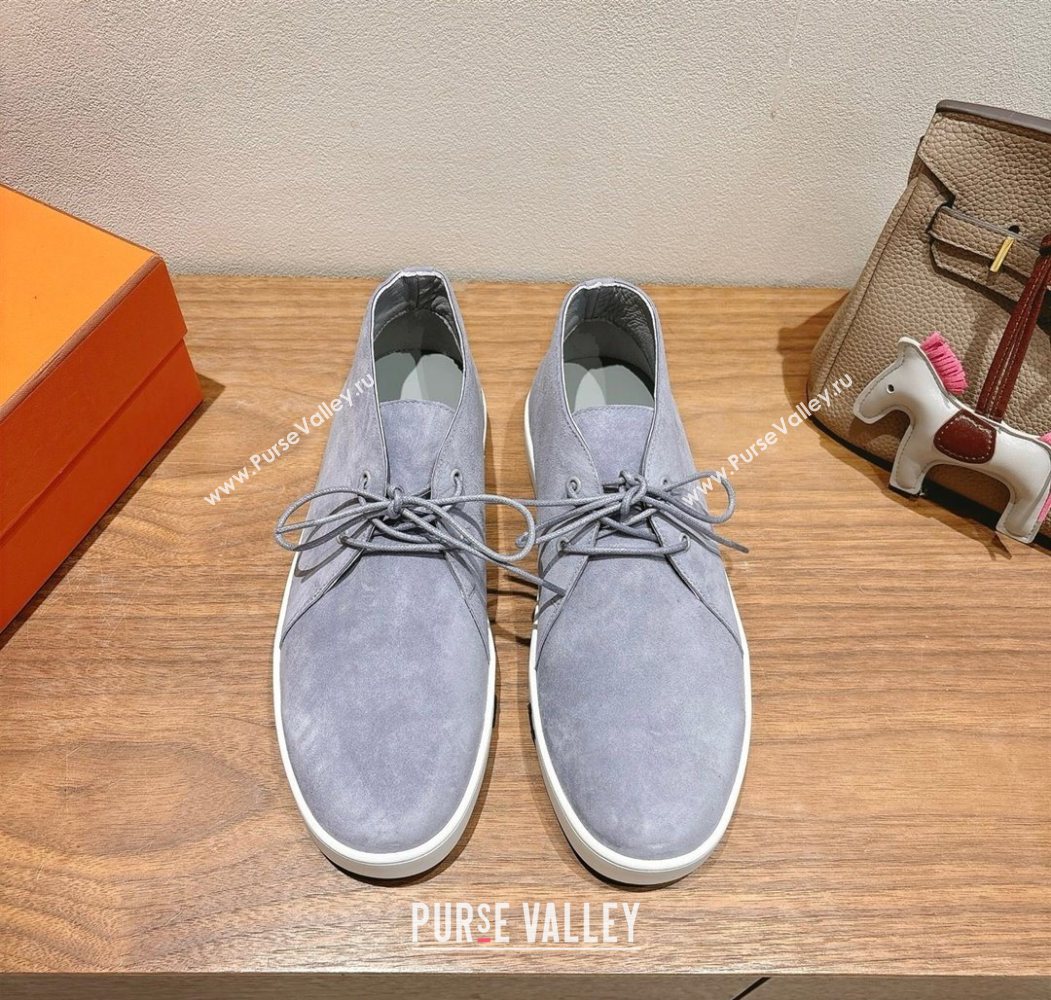 Hermes Klicker Sneakers in Suede Purple 2025 H251921 (XC-250708082)