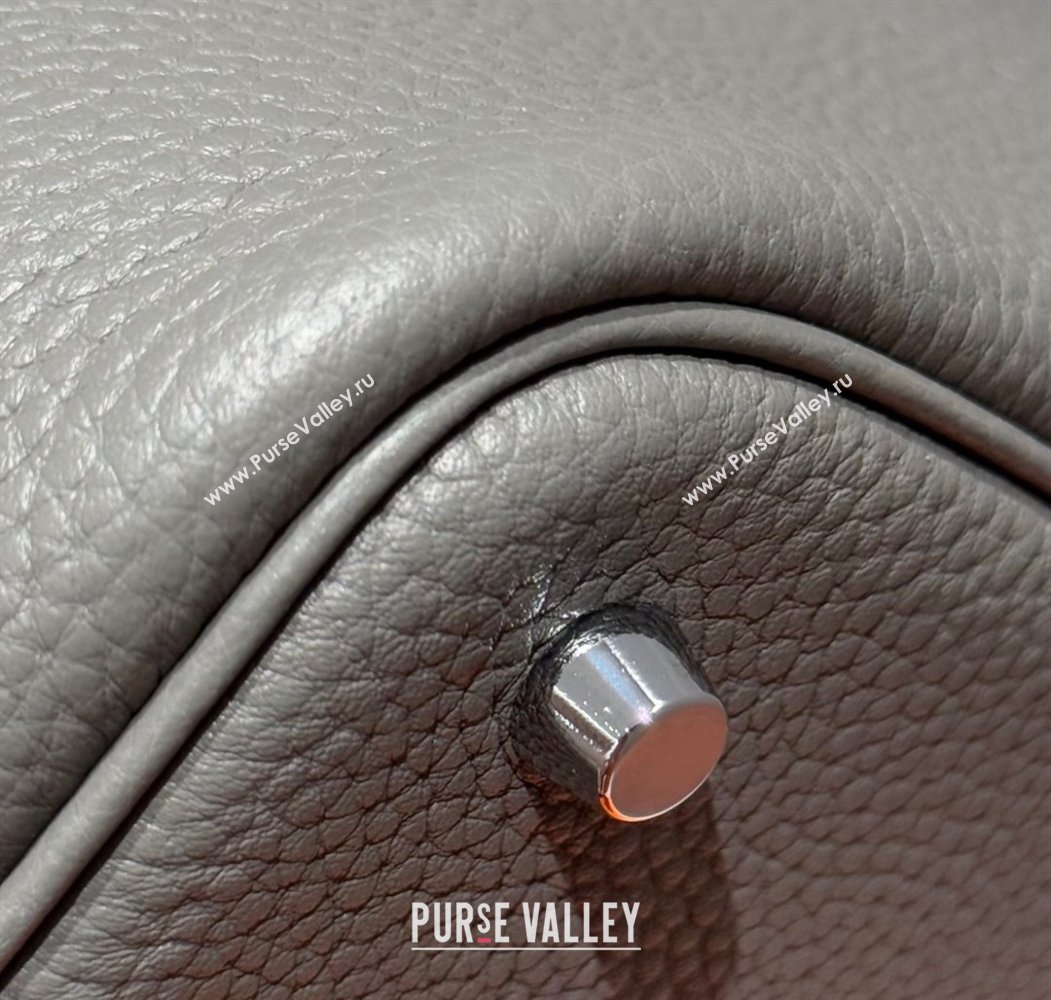 Hermes Picotin Lock Bag 22cm in Togo Calfskin Leather Cloud Grey 2025 (FL-250808149)