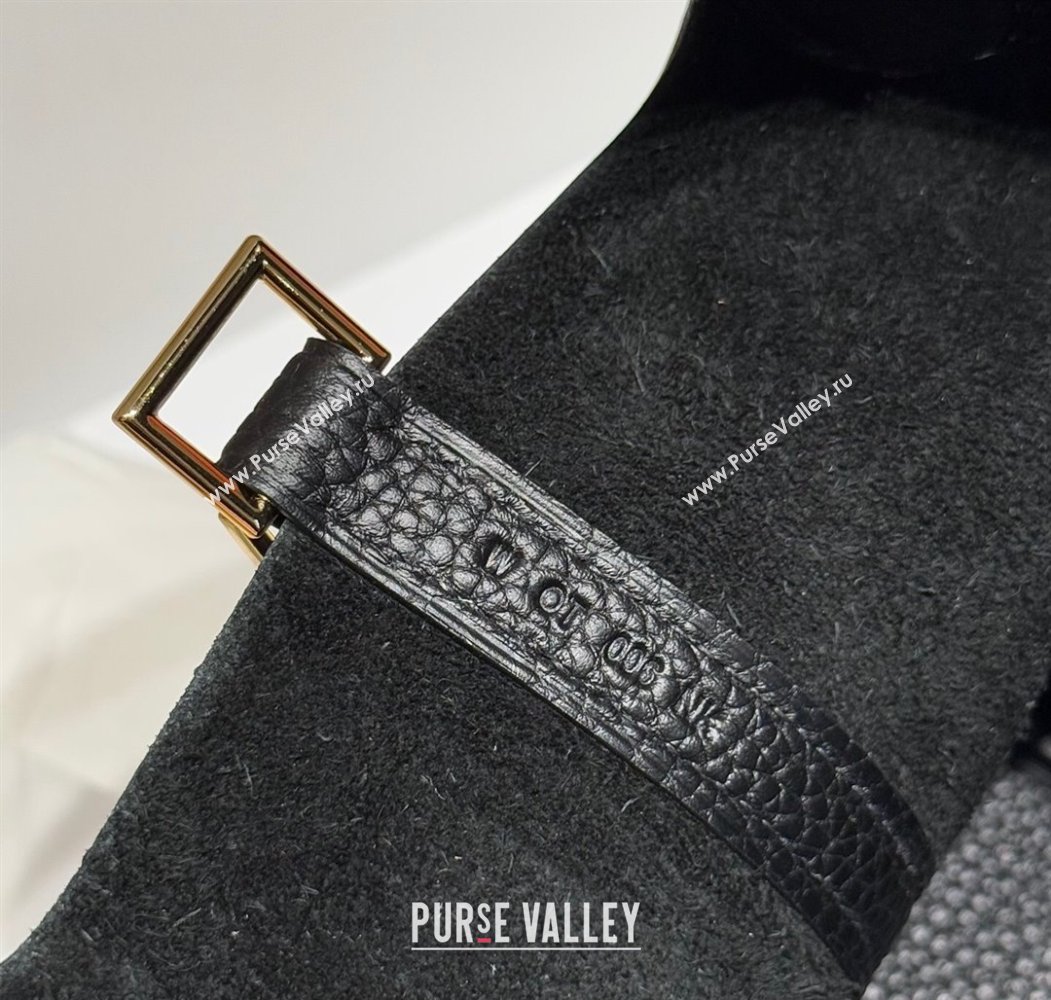 Hermes Picotin Lock Mini Bag 18cm in Togo Calfskin Leather Black/Gold 2025 (FL-250809004)