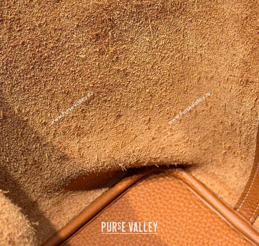 Hermes Picotin Lock Mini Bag 18cm in Togo Calfskin Leather Golden Brown 2025 (FL-250809005)