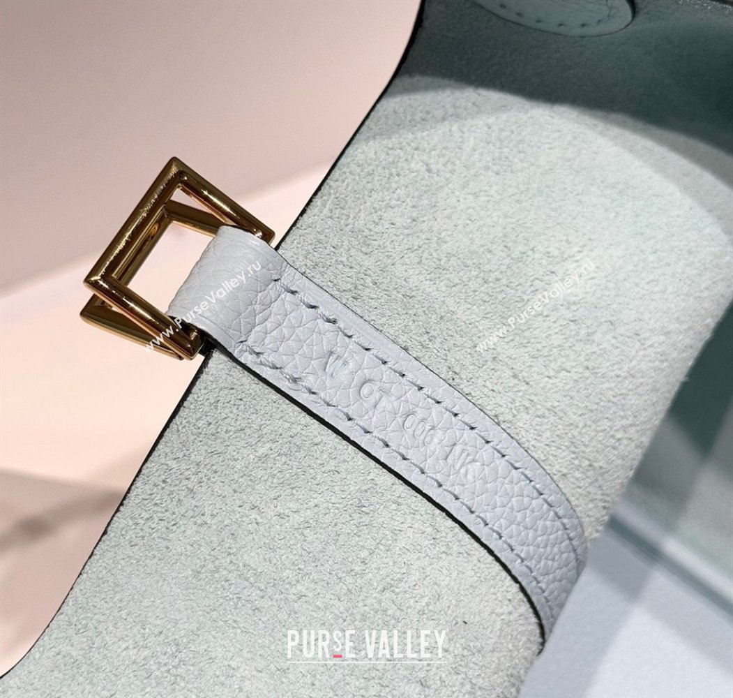 Hermes Picotin Lock Mini Bag 18cm in Togo Calfskin Leather Grail Blue 2025 (FL-250809006)