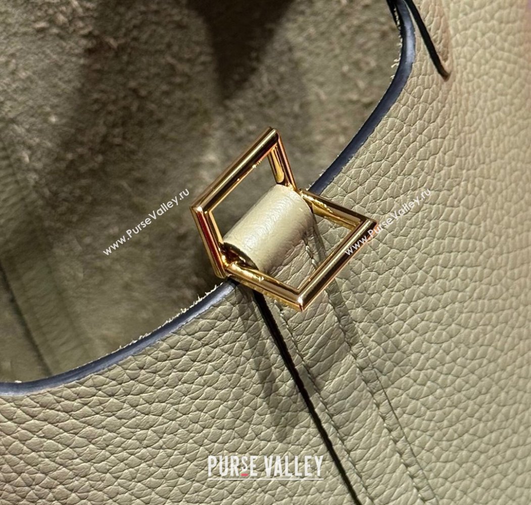 Hermes Picotin Lock Mini Bag 18cm in Togo Calfskin Leather Sage Green 2025 (FL-250809007)