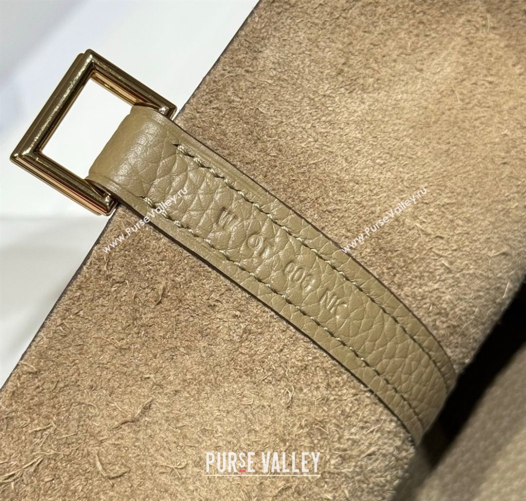 Hermes Picotin Lock Mini Bag 18cm in Togo Calfskin Leather Alpha Beige 2025 (FL-250809008)