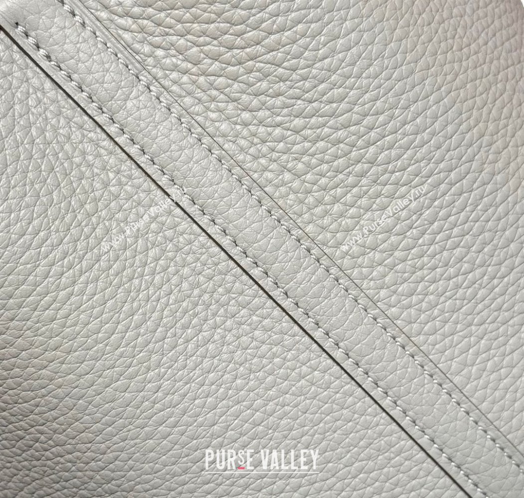 Hermes Picotin Lock Mini Bag 18cm in Togo Calfskin Leather Pearly Grey 2025 (FL-250809012)