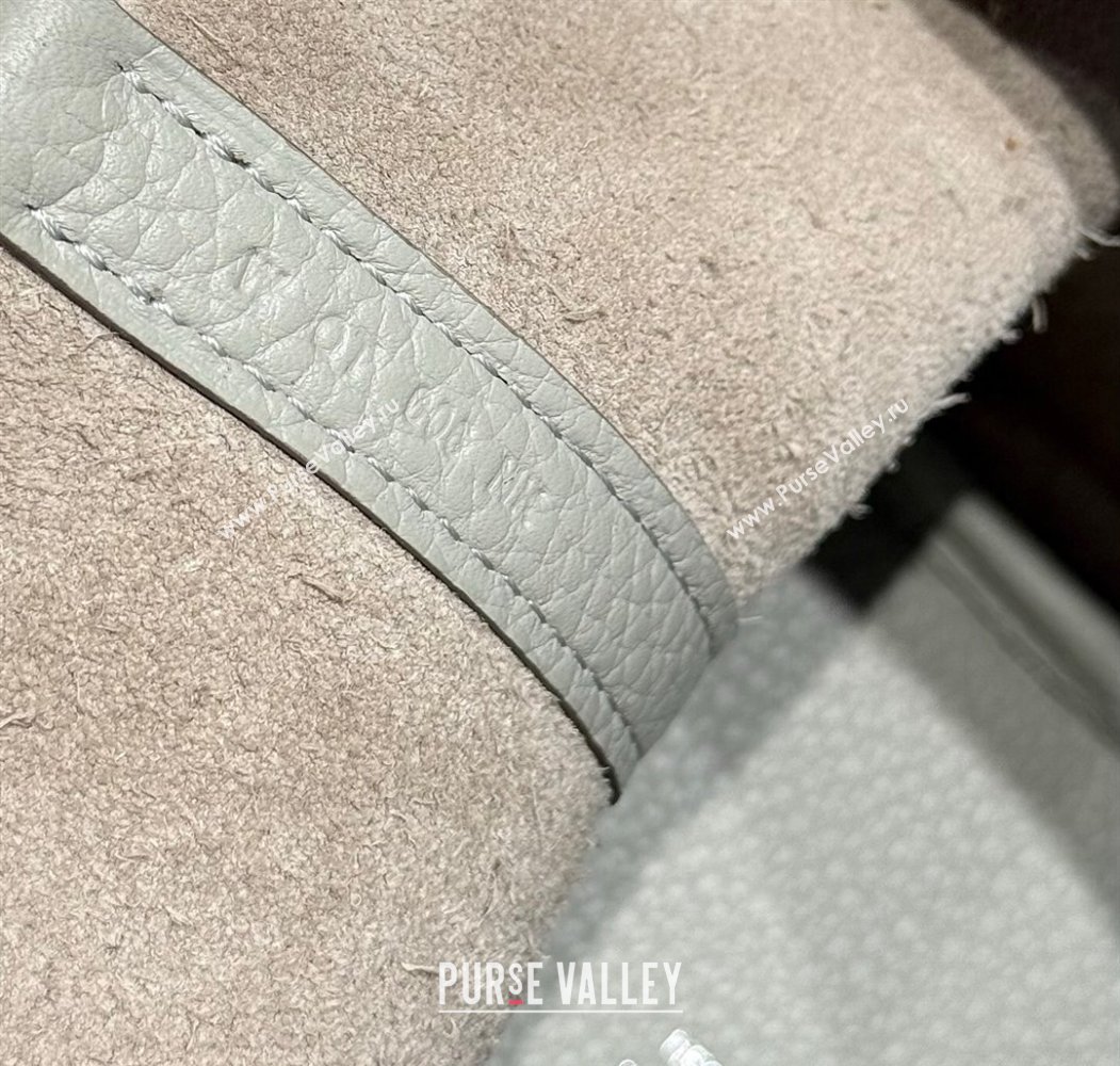 Hermes Picotin Lock Mini Bag 18cm in Togo Calfskin Leather Pearly Grey 2025 (FL-250809012)