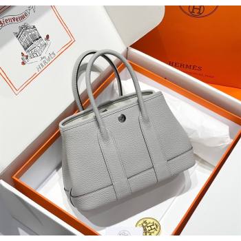 Hermes Garden Party Mini Bag 23cm in Germany Leather Glacier Blue 2025 (FL-250809047)