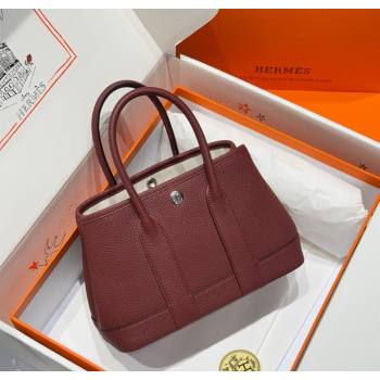 Hermes Garden Party Mini Bag 23cm in Germany Leather HERMES Red 2025 (FL-250809048)