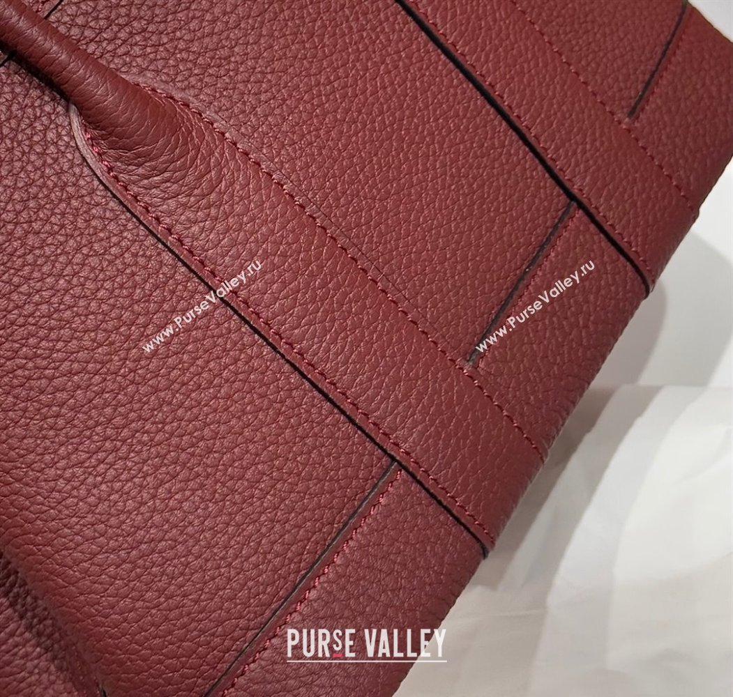 Hermes Garden Party Mini Bag 23cm in Germany Leather HERMES Red 2025 (FL-250809048)