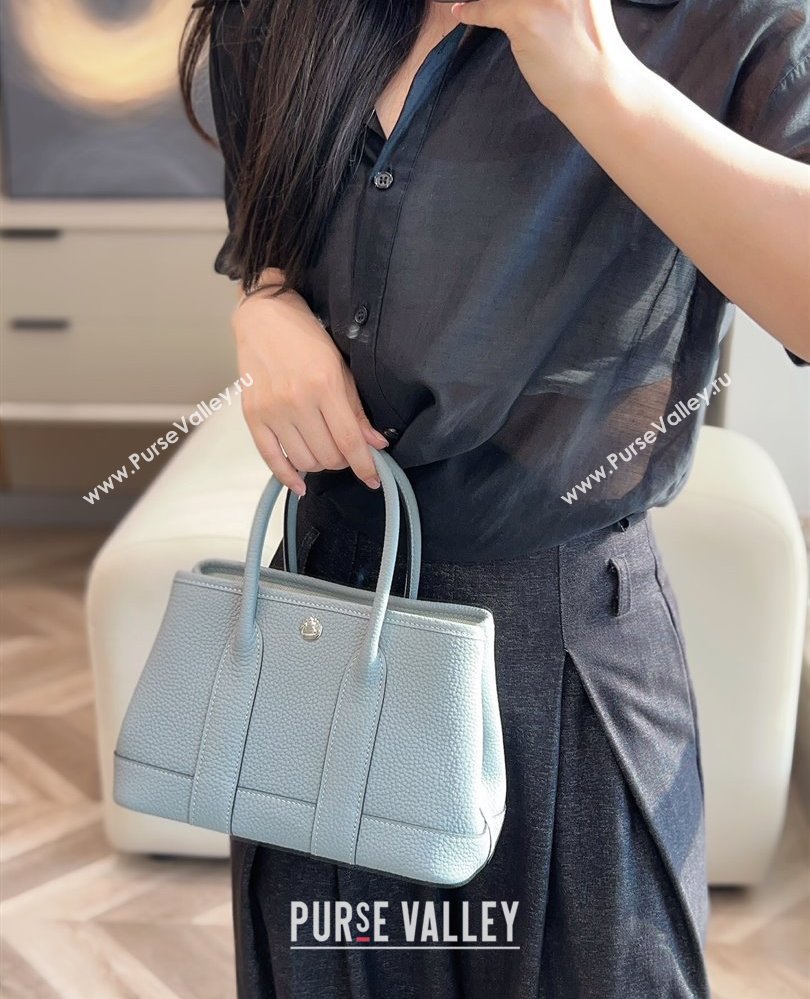 Hermes Garden Party Mini Bag 23cm in Germany Leather Puppet Grey 2025 (FL-250809050)
