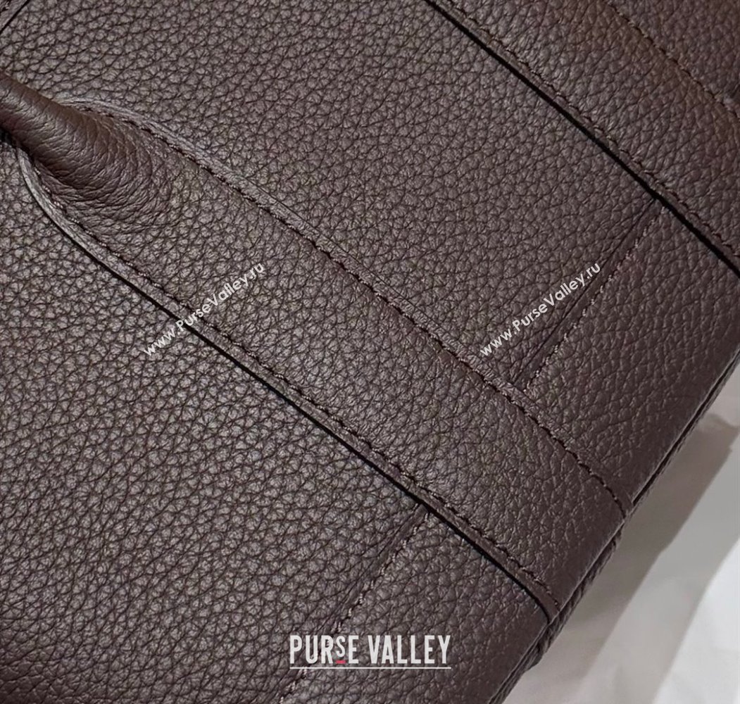 Hermes Garden Party Mini Bag 23cm in Germany Leather Ebony 2025 (FL-250809052)