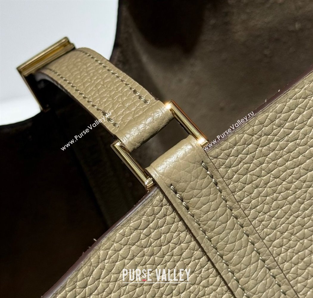 Hermes Picotin Lock Bag 22cm in Togo Calfskin Leather Alpha Beige 2025 (FL-250808152)