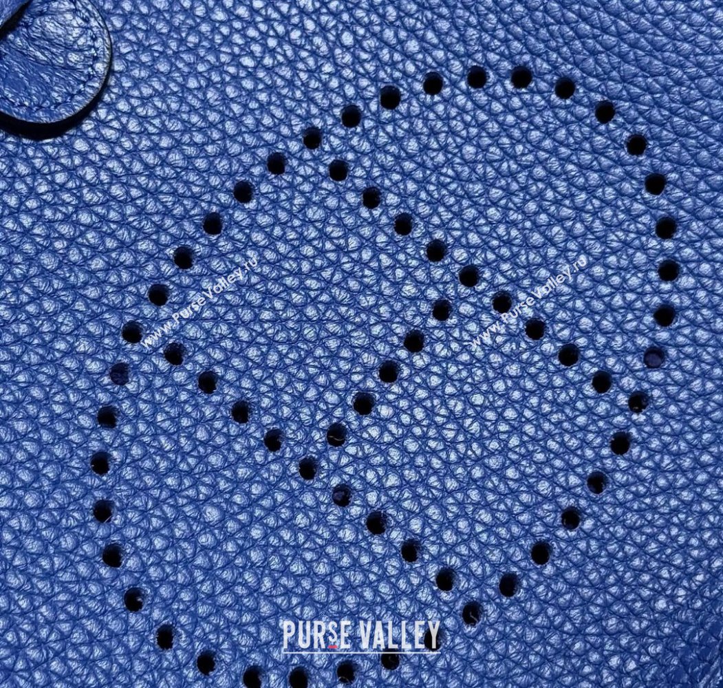 Hermes Evelyne Mini Bag 18cm in Togo Calfskin Leather Electric Blue 2025 (FL-250808146)