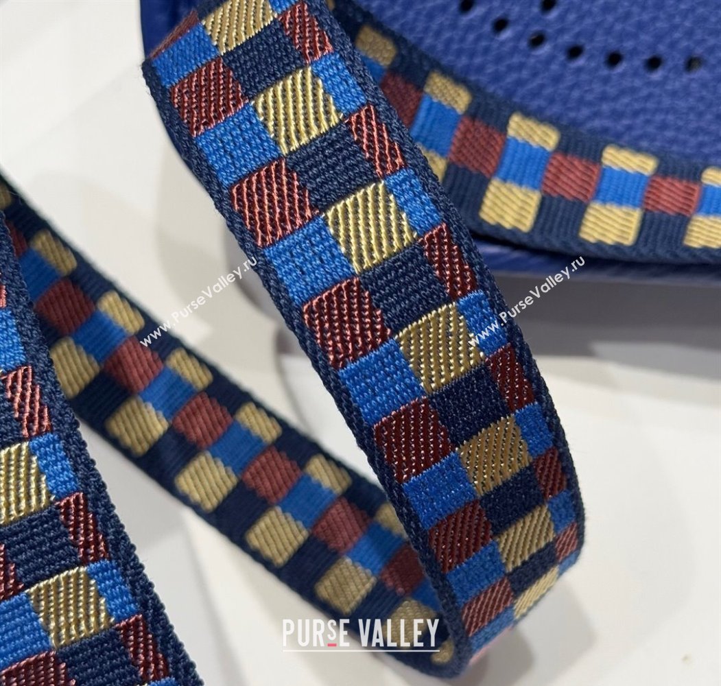 Hermes Evelyne Mini Bag 18cm in Togo Calfskin Leather Electric Blue 2025 (FL-250808146)