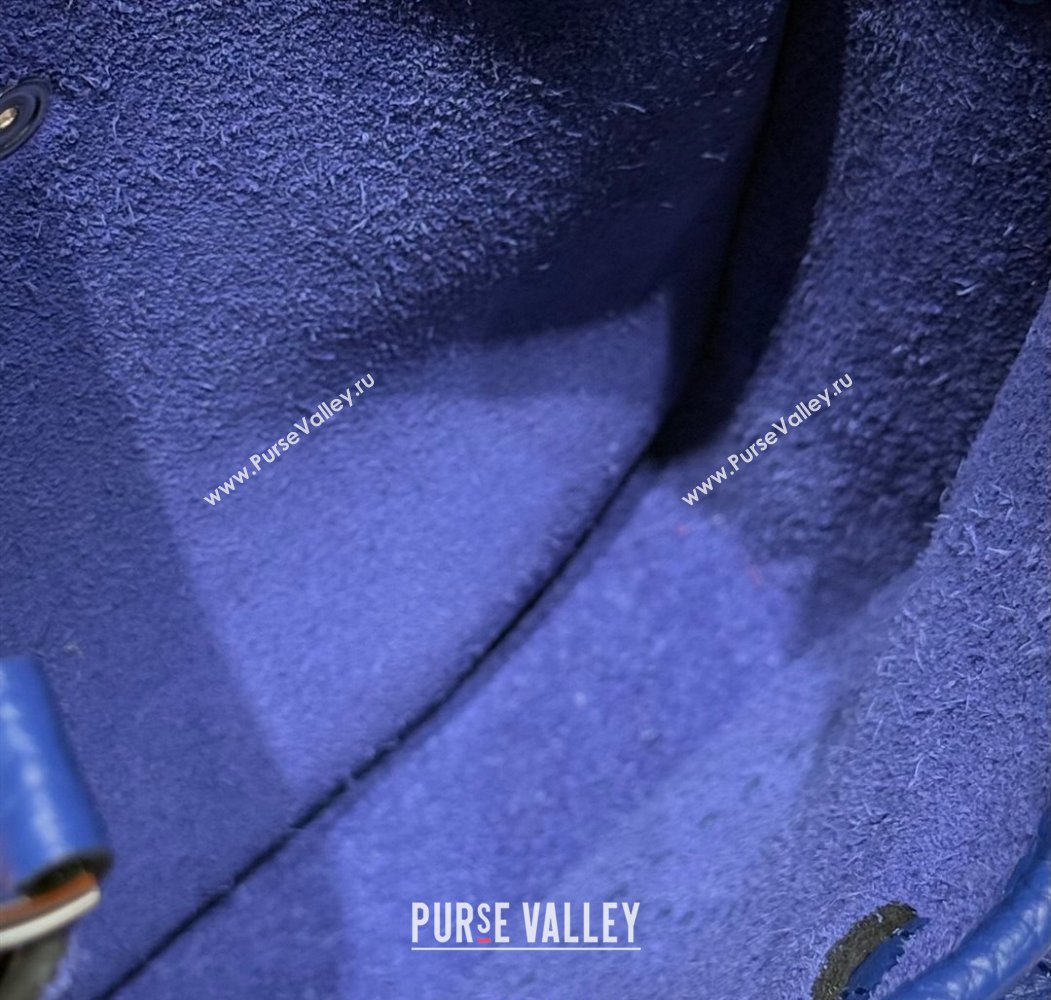 Hermes Evelyne Mini Bag 18cm in Togo Calfskin Leather Electric Blue 2025 (FL-250808146)