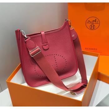 Hermes Evelyne Bag 29cm in Togo Calfskin Leather Stone Red 2025 (FL-250808114)