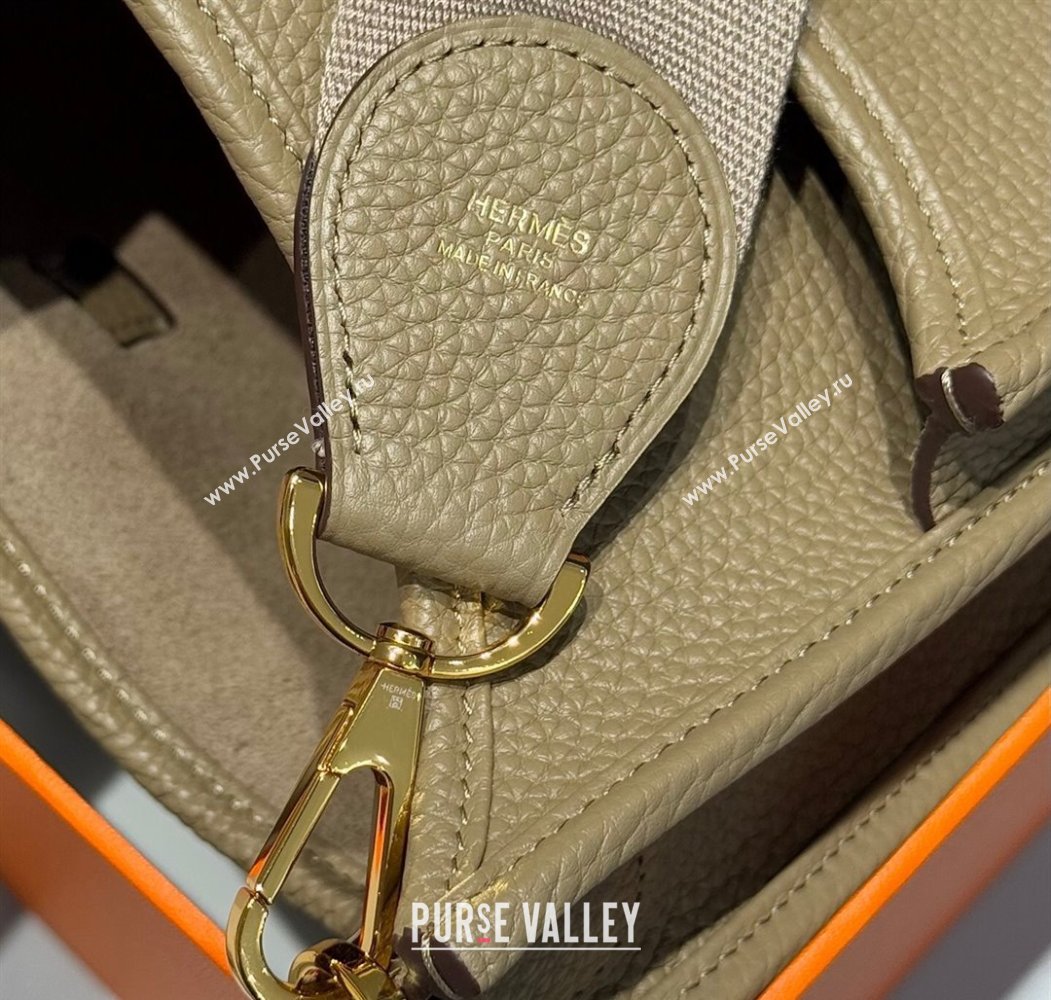 Hermes Evelyne Bag 29cm in Togo Calfskin Leather Alpha Beige 2025 (FL-250808116)