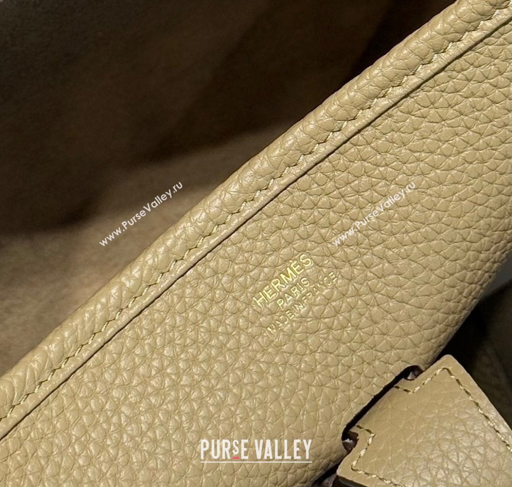 Hermes Evelyne Bag 29cm in Togo Calfskin Leather Alpha Beige 2025 (FL-250808116)