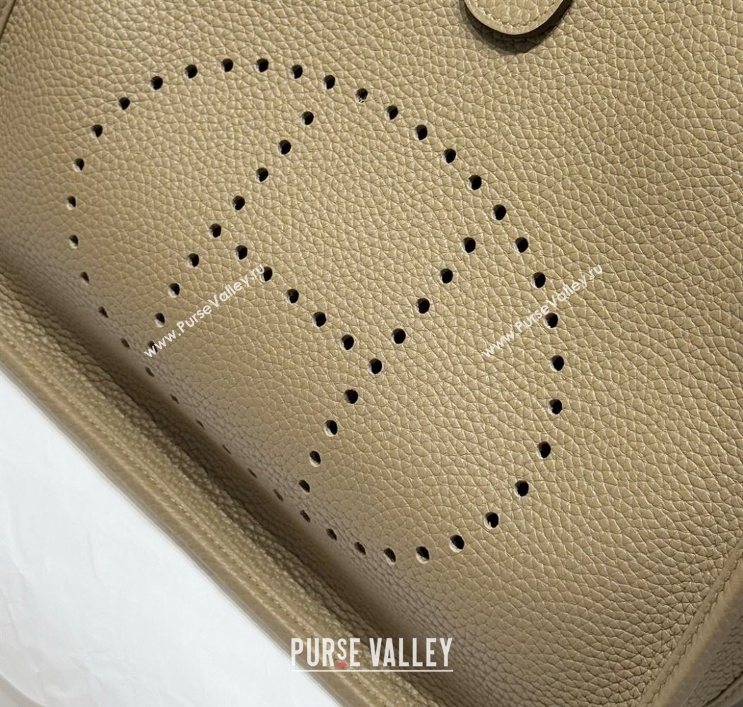 Hermes Evelyne Bag 29cm in Togo Calfskin Leather Alpha Beige 2025 (FL-250808116)