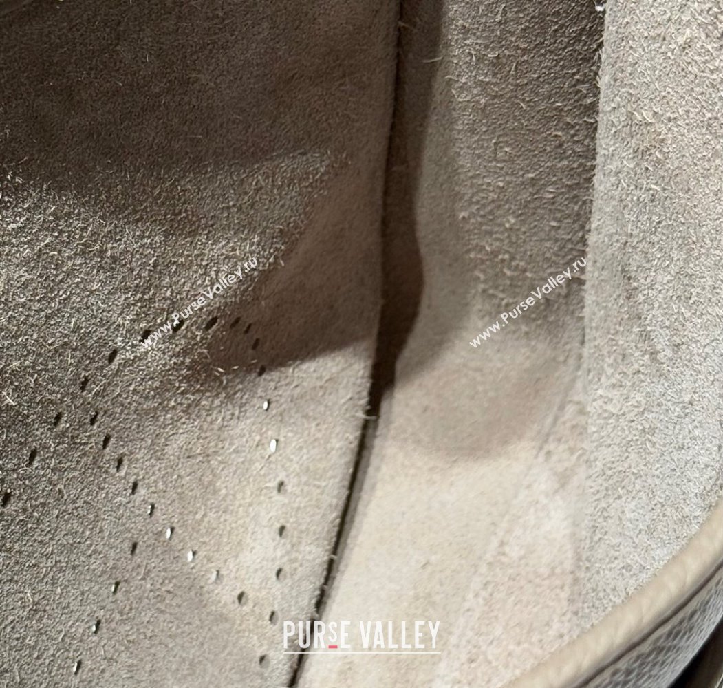 Hermes Evelyne Bag 29cm in Togo Calfskin Leather Pitch Grey 2025 (FL-250808117)