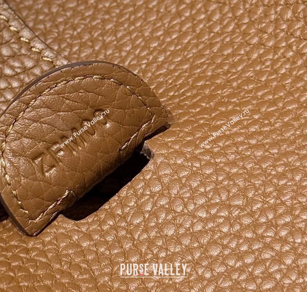 Hermes Evelyne Bag 29cm in Togo Calfskin Leather Chestnut Brown 2025 (FL-250808119)
