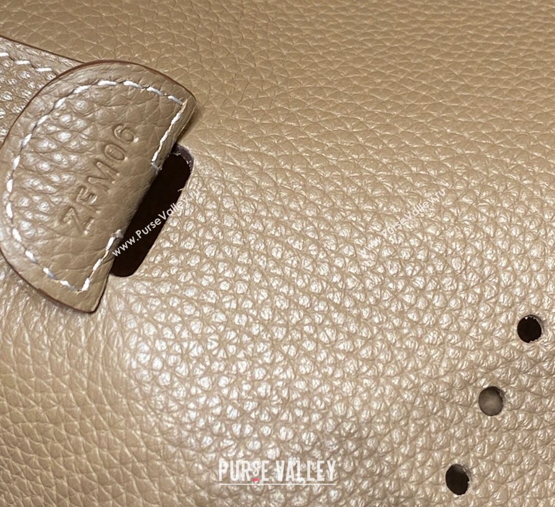 Hermes Evelyne Bag 29cm in Togo Calfskin Leather Elephant Grey 2025 (FL-250808121)
