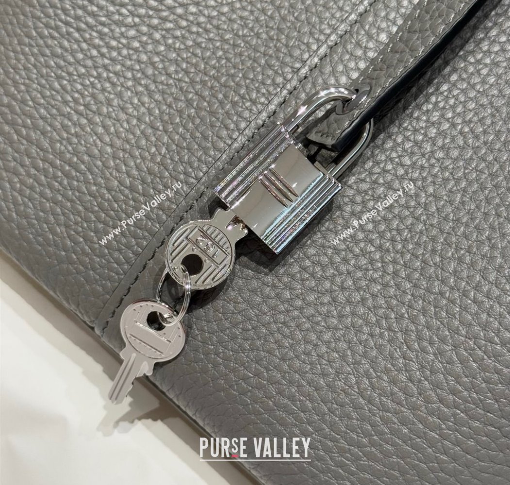 Hermes Picotin Lock Bag 22cm in Togo Calfskin Leather Cloud Grey 2025 (FL-250808149)