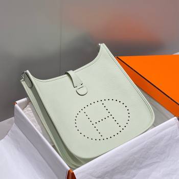 Hermes Evelyne Bag 29cm in Togo Calfskin Leather Bubble Green 2025 (FL-250808126)