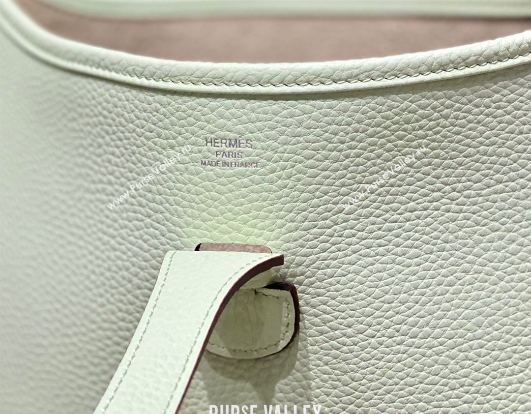 Hermes Evelyne Bag 29cm in Togo Calfskin Leather Bubble Green 2025 (FL-250808126)