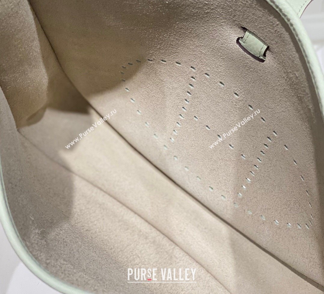 Hermes Evelyne Bag 29cm in Togo Calfskin Leather Bubble Green 2025 (FL-250808126)