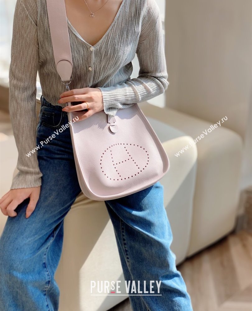 Hermes Evelyne Bag 29cm in Togo Calfskin Leather Dreamy Purple 2025 (FL-250808127)