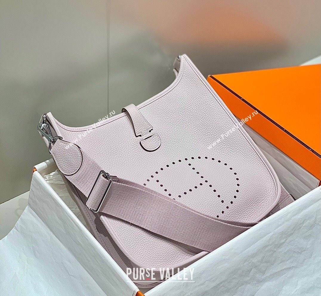 Hermes Evelyne Bag 29cm in Togo Calfskin Leather Dreamy Purple 2025 (FL-250808127)