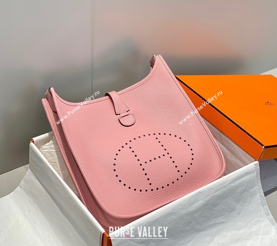 Hermes Evelyne Bag 29cm in Togo Calfskin Leather 3Q Pink 2025 (FL-250808129)