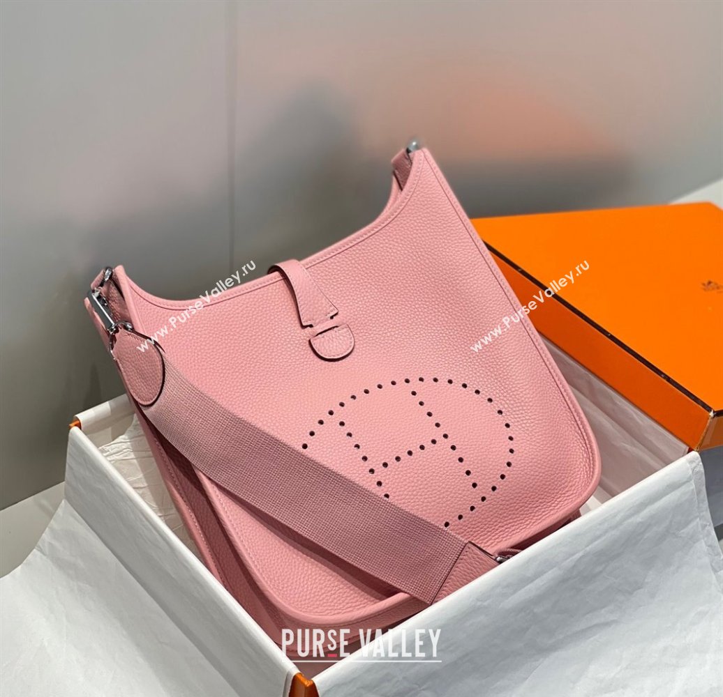 Hermes Evelyne Bag 29cm in Togo Calfskin Leather 3Q Pink 2025 (FL-250808129)