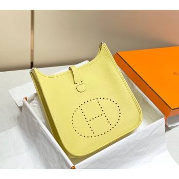 Hermes Evelyne Bag 29cm in Togo Calfskin Leather Chick Yellow 2025 (FL-250808130)