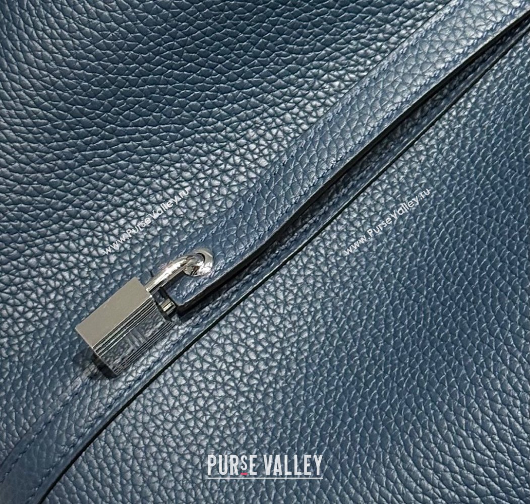 Hermes Picotin Lock Bag 22cm in Togo Calfskin Leather Prussia Blue 2025 (FL-250808155)