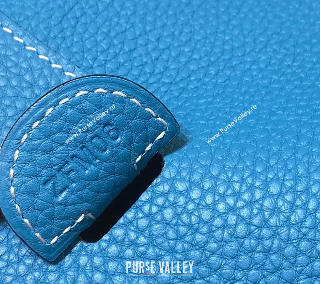 Hermes Evelyne Bag 29cm in Togo Calfskin Leather Denim Blue 2025 (FL-250808133)