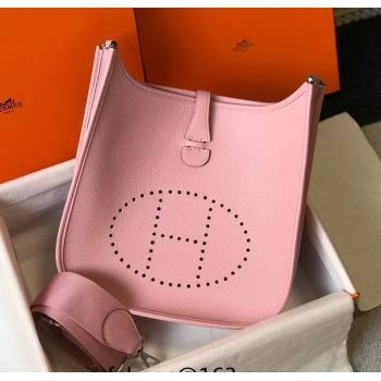 Hermes Evelyne Bag 29cm in Togo Calfskin Leather Cream Shake Pink 2025 (FL-250808137)